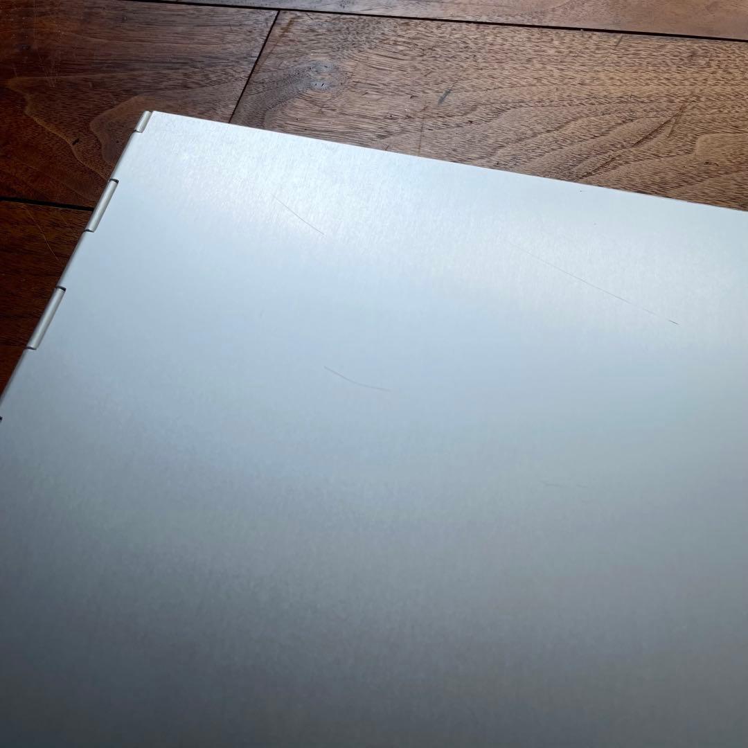 f*t　　無印良品 アルミ バインダー A4 廃番品 軽量 ファイル 2穴