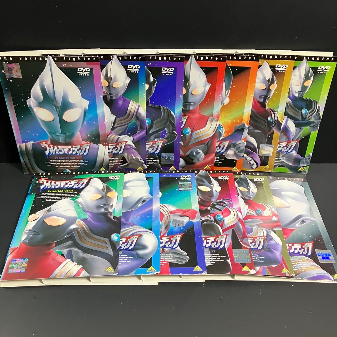 ウルトラマンティガ レンタルDVD 特撮ヒーロー 全巻完結セット