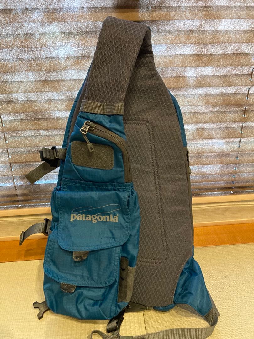 廃盤パタゴニア フライフィッシング ベストフロントスリング 渓流