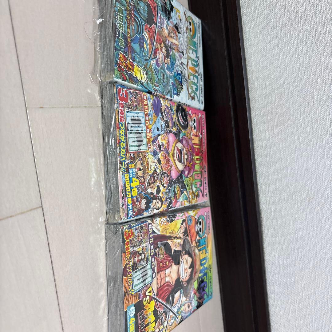 新品初版ONE PIECE 3巻セット 98巻　99巻　100巻　シュリンク　帯