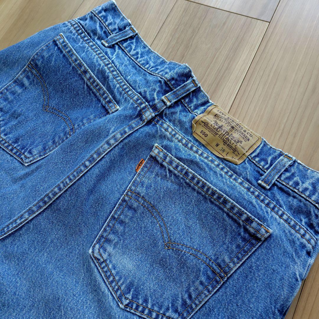 ♥Levi's 550 オレンジタブ W38/L30 バギーデニム