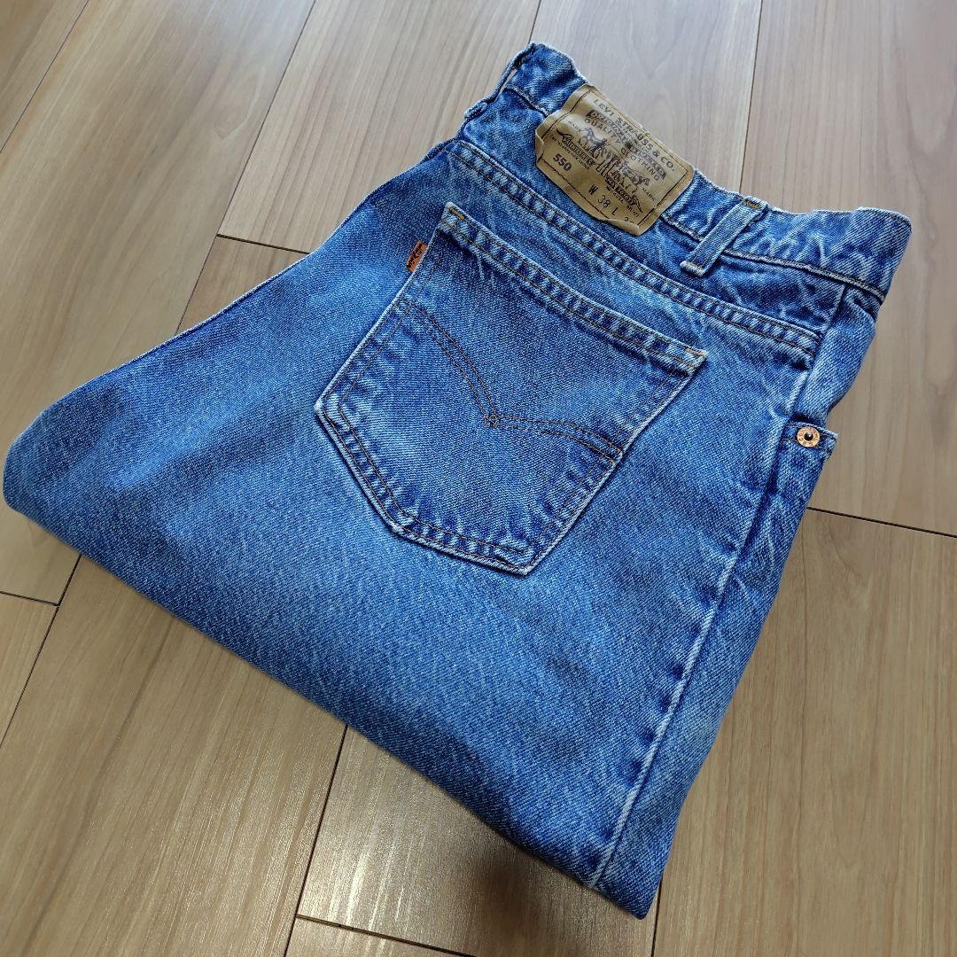 ♥Levi's 550 オレンジタブ W38/L30 バギーデニム