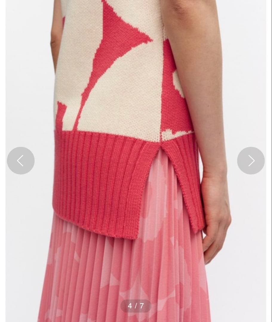 marimekko ニットベスト