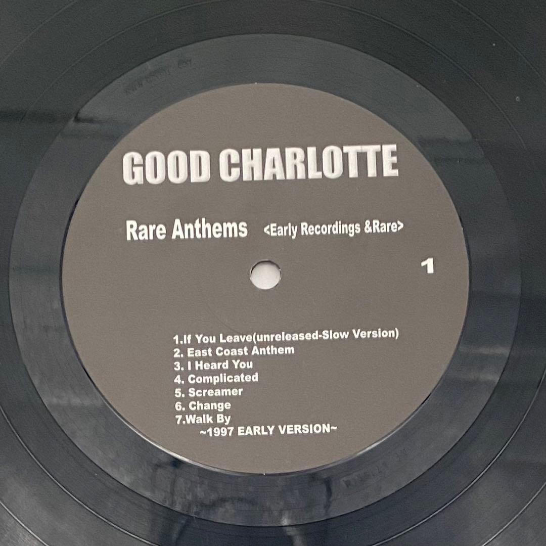 【希少レア盤】Good Charlotte / Rare Anthems LP