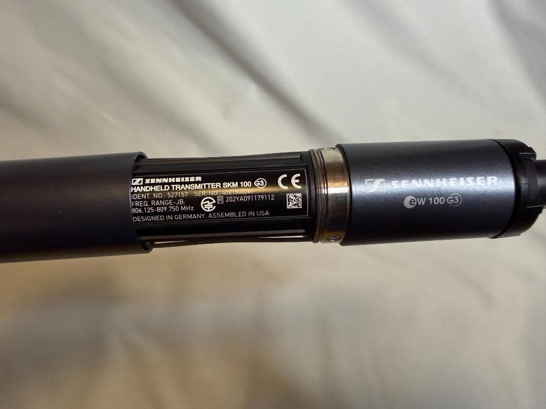 Sennheiser EW 100 ワイヤレスマイクシステム