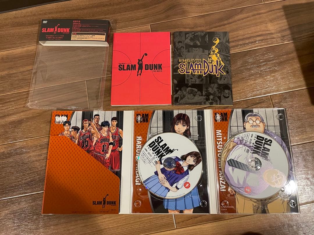 SLAM DUNK DVD-BOX&THE MOVIEのレアセット(初回限定版)