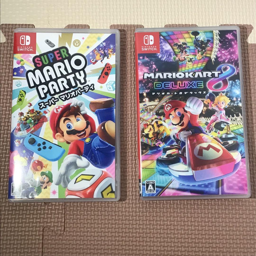 マリオパーティー　マリオカート8　まとめ売り　Nintendo Switch