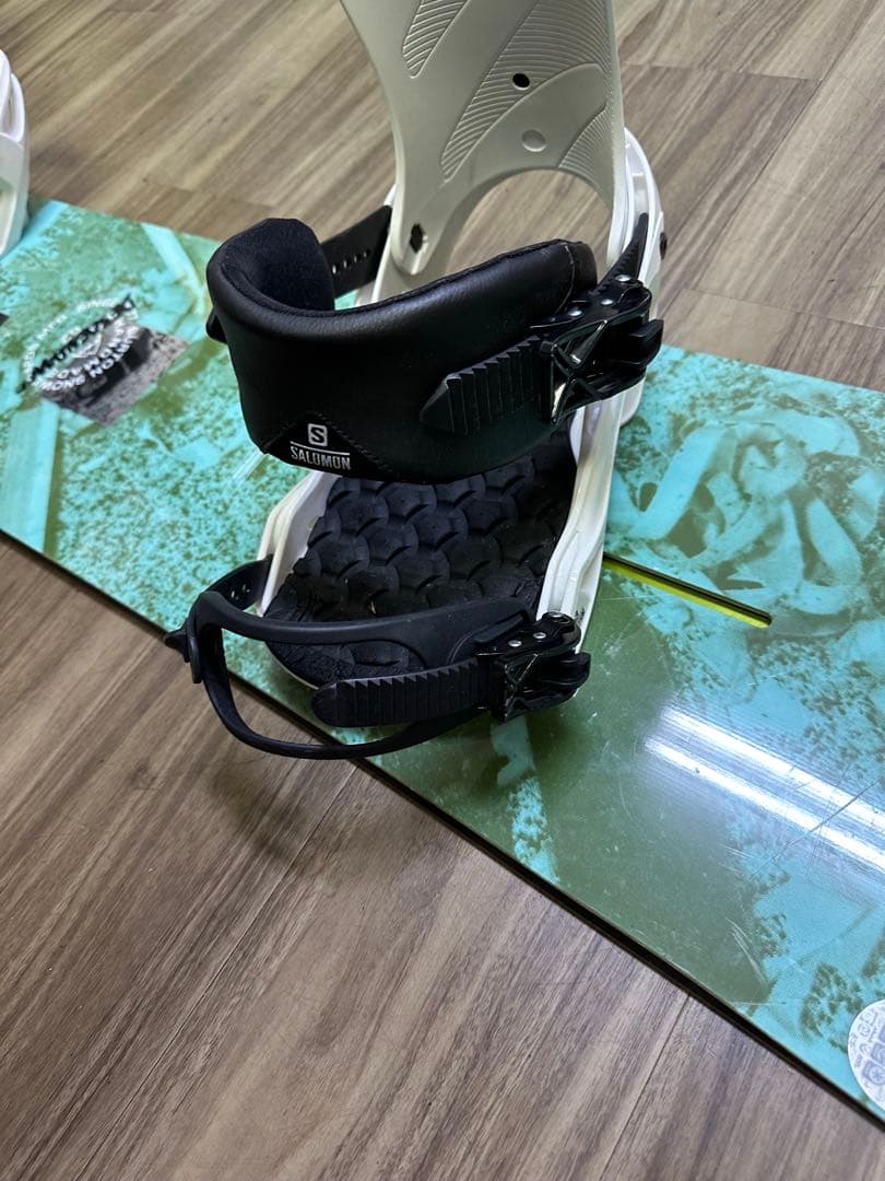 スノーボード Burton 152cm ビンディングSalomon size M