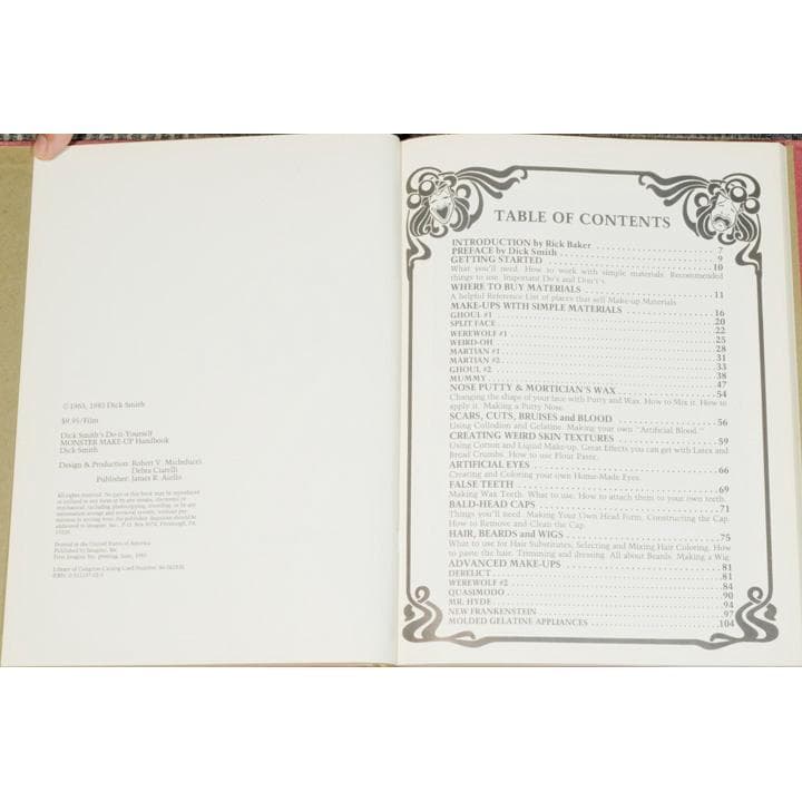 Dick Smith's Monster Make-Up Book/ハードカバー