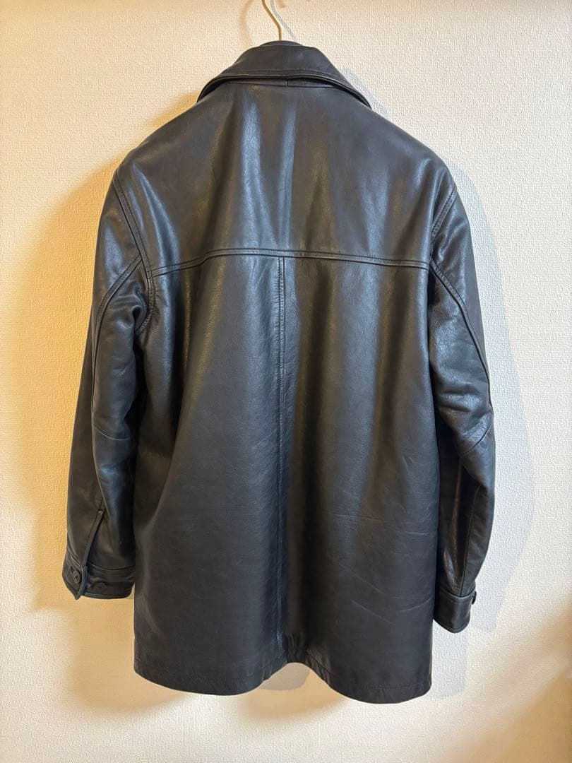 90's OLD GAP レザーカーコート