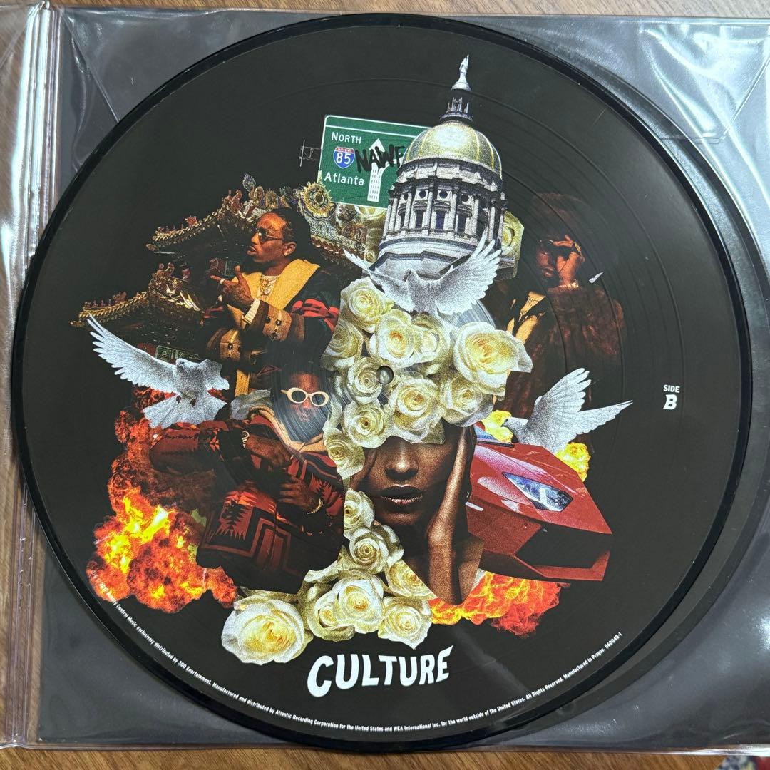 【世界1000枚プレス】Migos Culture 限定2LPピクチャー