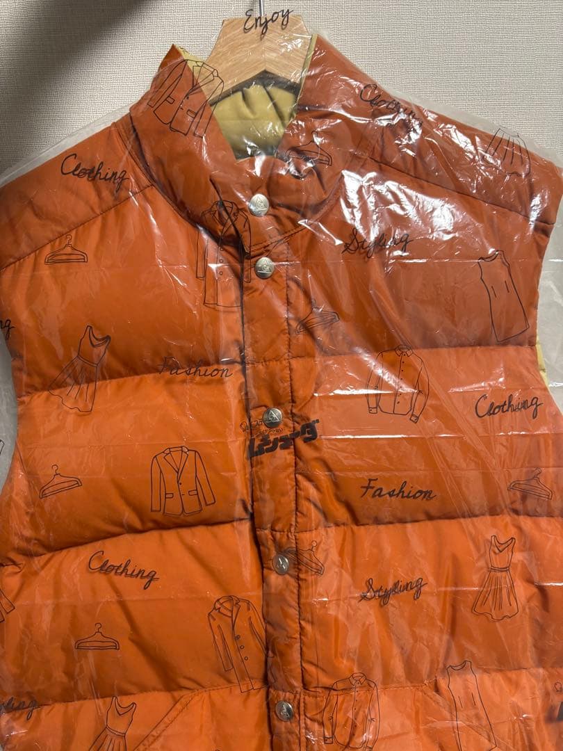 ジャケット・アウター 80s GERRY Reversible Down Vest ORANGE US