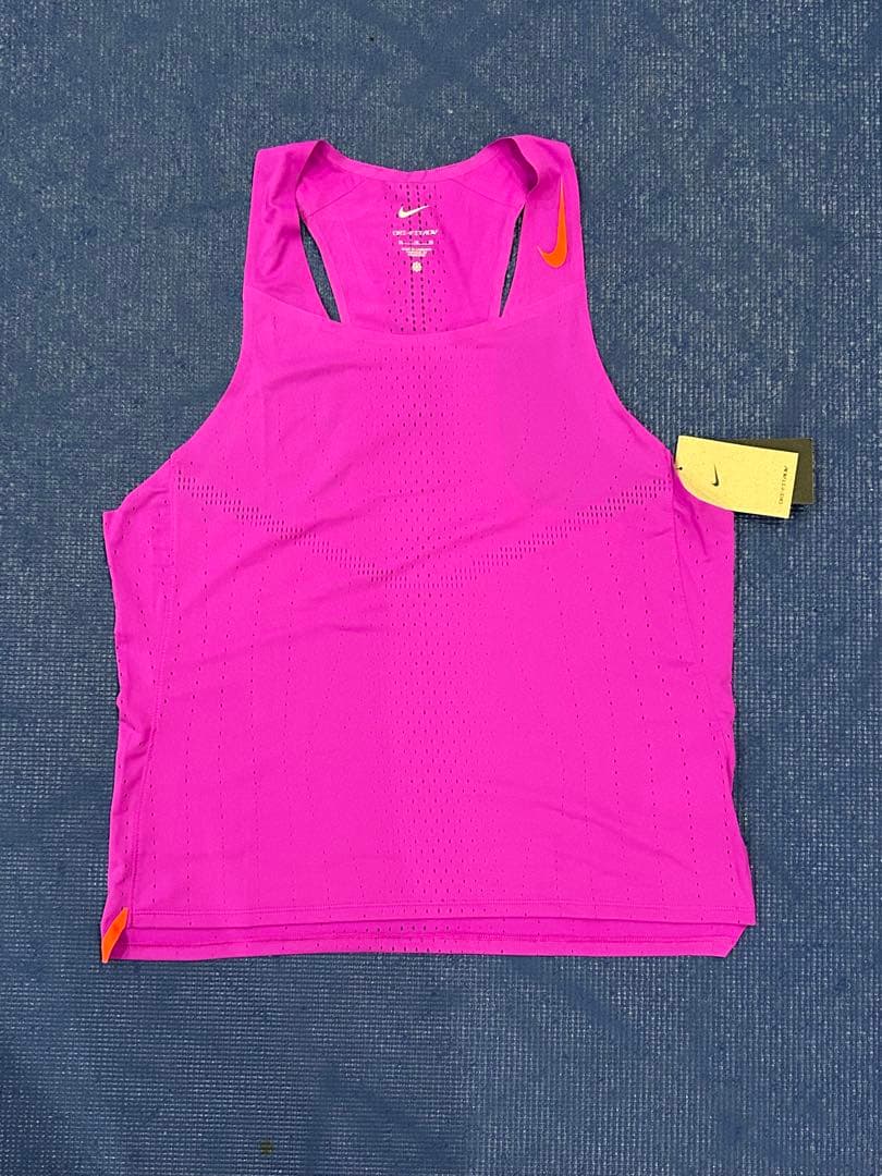 新品未使用 NIKE ナイキ エアロスイフト シングレット パープル メンズXL