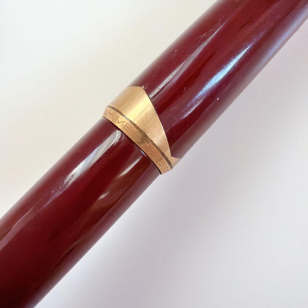 MONTBLANC マイスターシュテュック　万年筆　ボルドー　No.12