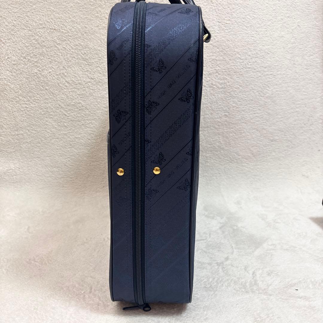 新品 着物収納 和装 ケース ネイビー タグ付き 小物入れ 大容量