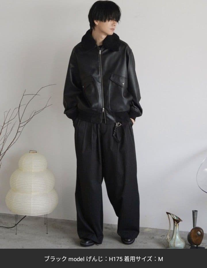 新品・未使用 WYM BOA FLIGHT BLOUSON