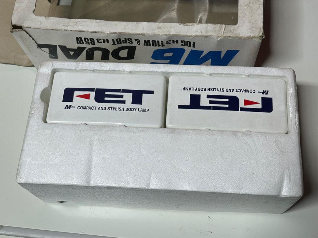 FET M6 DUAL フォグランプ・スポットランプセット 新品