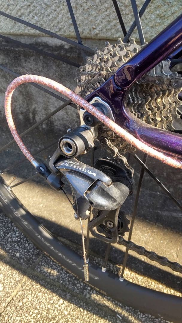 美品アンカーロードバイクBSC-RL8-RD　ホイール　カンパニョーロ　手渡し可
