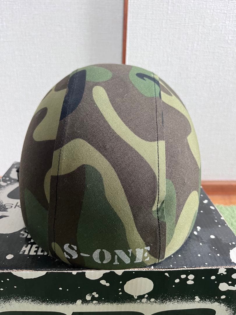 激レア！未使用！S-ONE スケボーヘルメット！ジョンカーディエル　ヴィンテージ