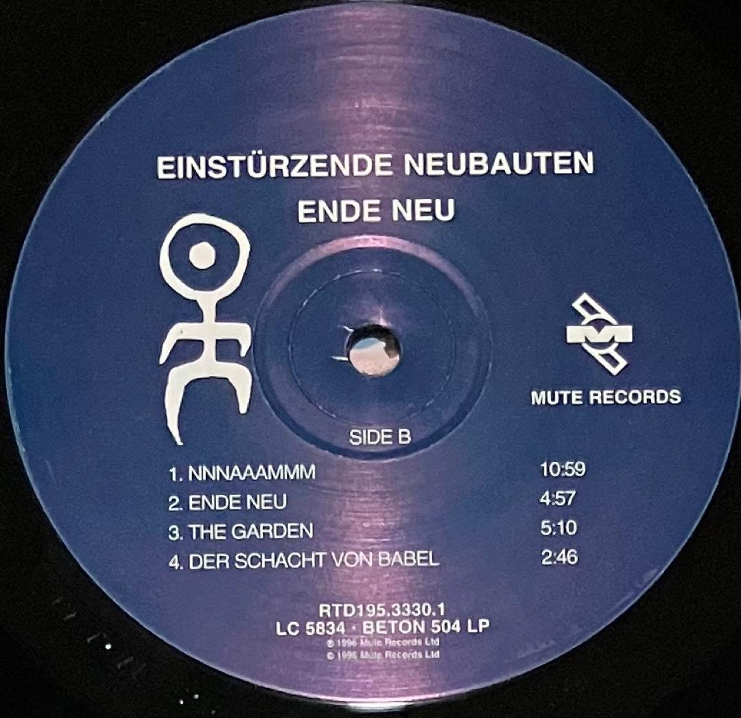 洋楽 Einsturzende Neubauten - Ende Neu