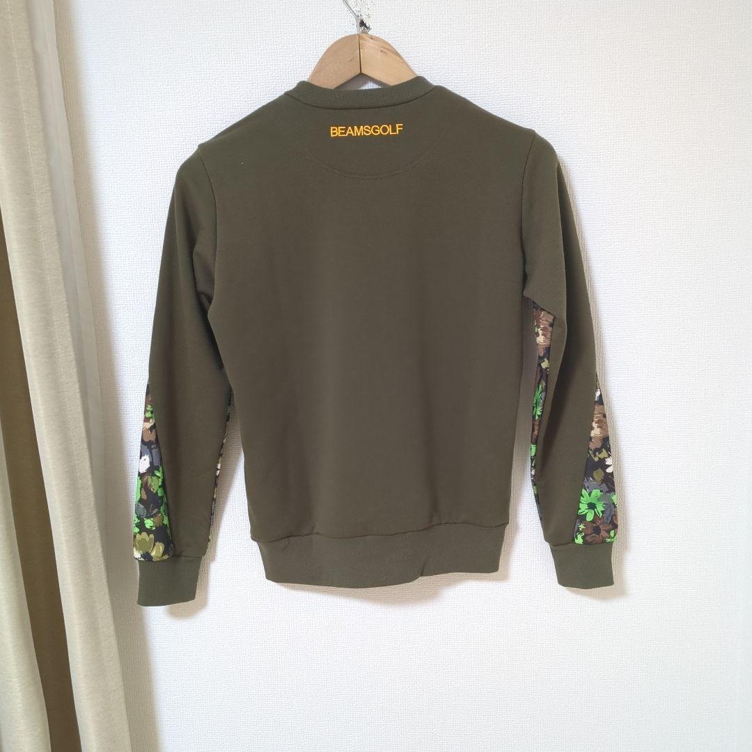 ★美品★BEAMSGOLF　フラワーカモ　スエットトレーナー　サイズ　S