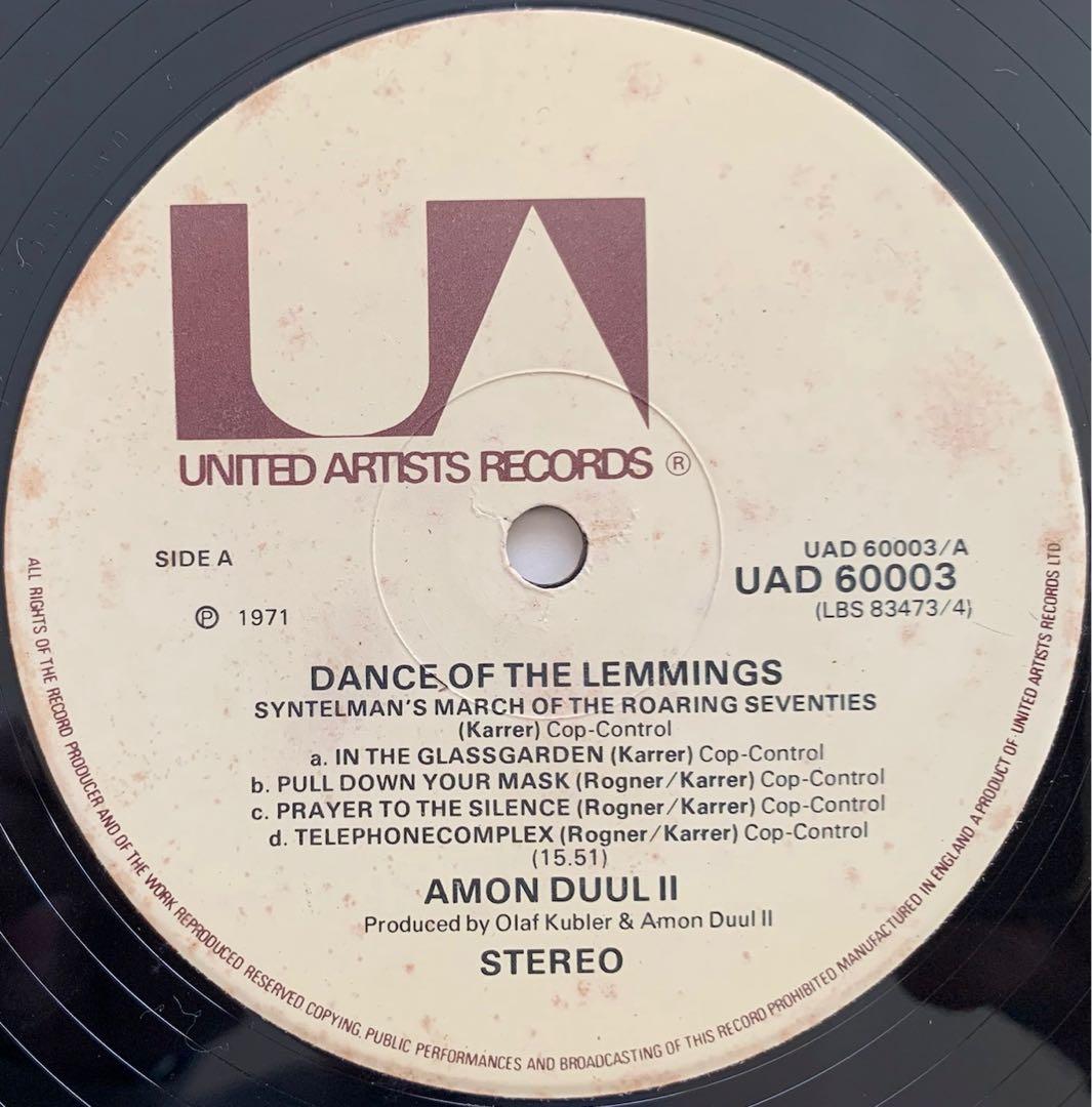 中古LP Amon Düül II- Dance of the Lemmings