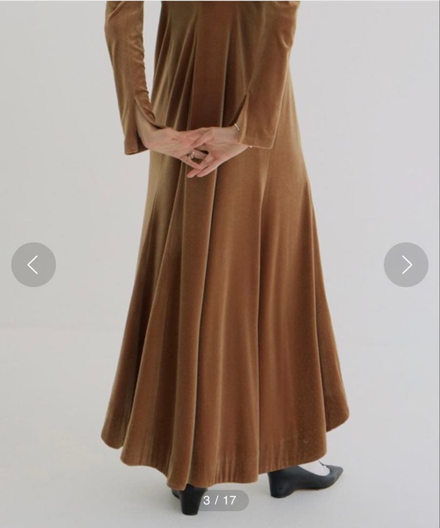CLANE VELOUR GLITTER ONEPIECE サイズ1 新品未使用