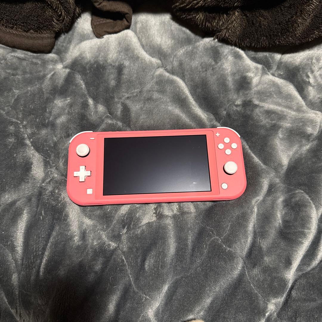 Nintendo Switch Lite ピンク どうぶつの森カセット付き