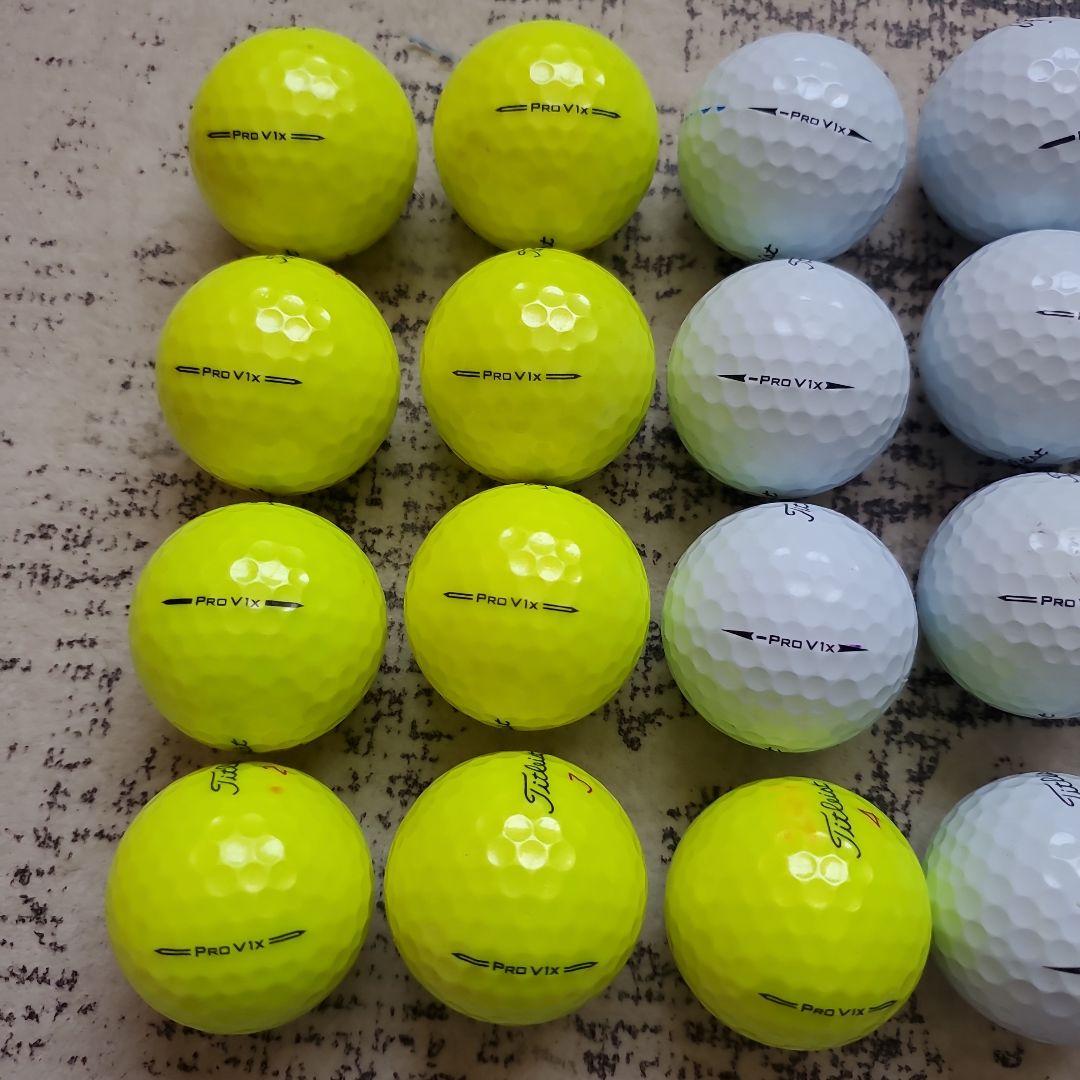 美品タイトリスト 　PROV1xゴルフボール セット 24個