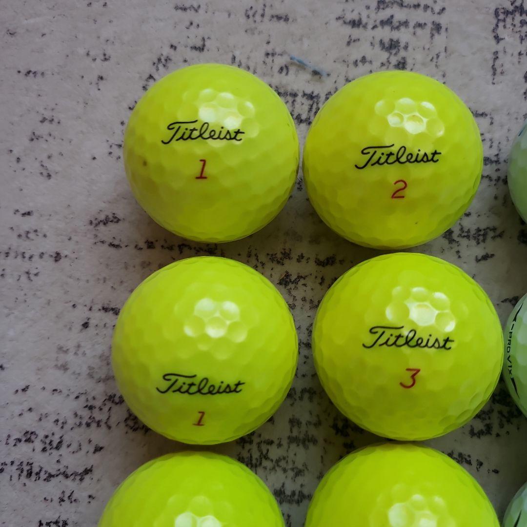 美品タイトリスト 　PROV1xゴルフボール セット 24個
