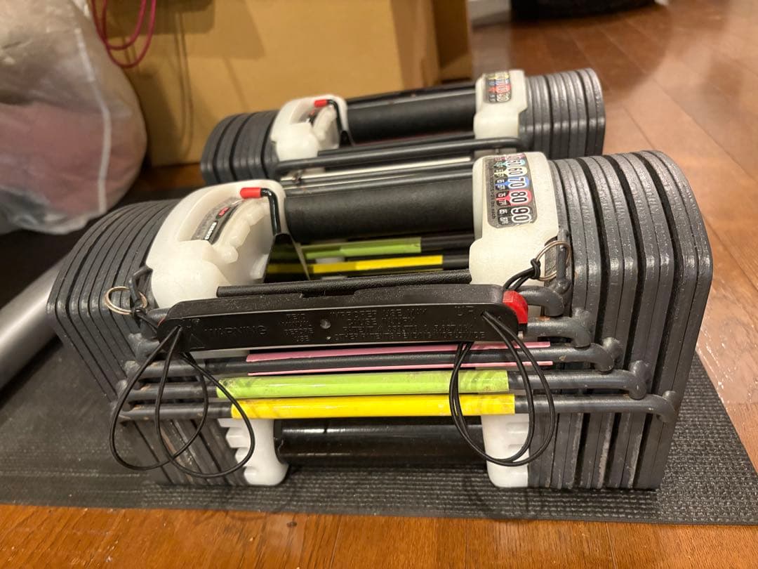 [引き渡し限定]調整可能ダンベル 27kg 2set