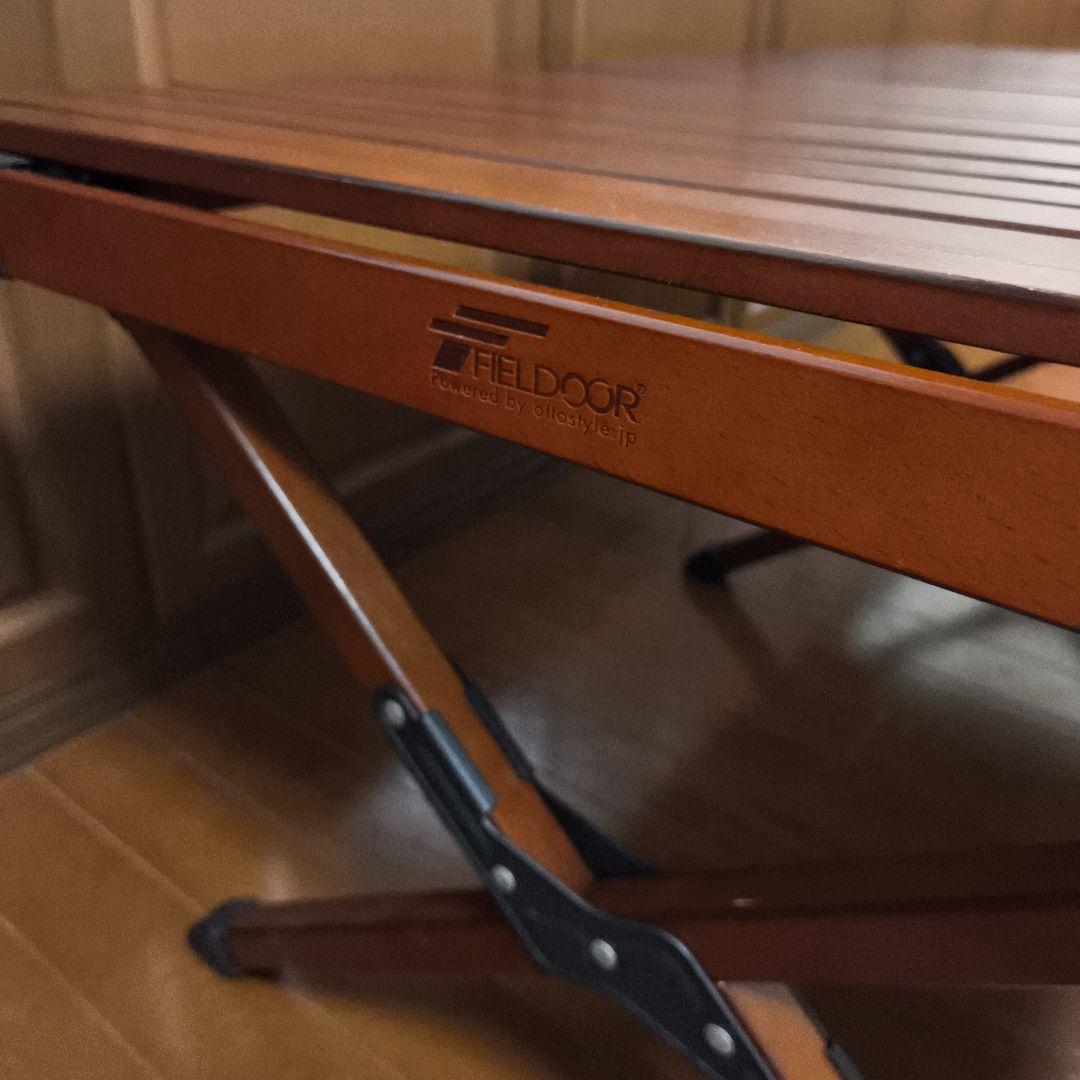 FIELDDOOR ウッドロールトップテーブル
