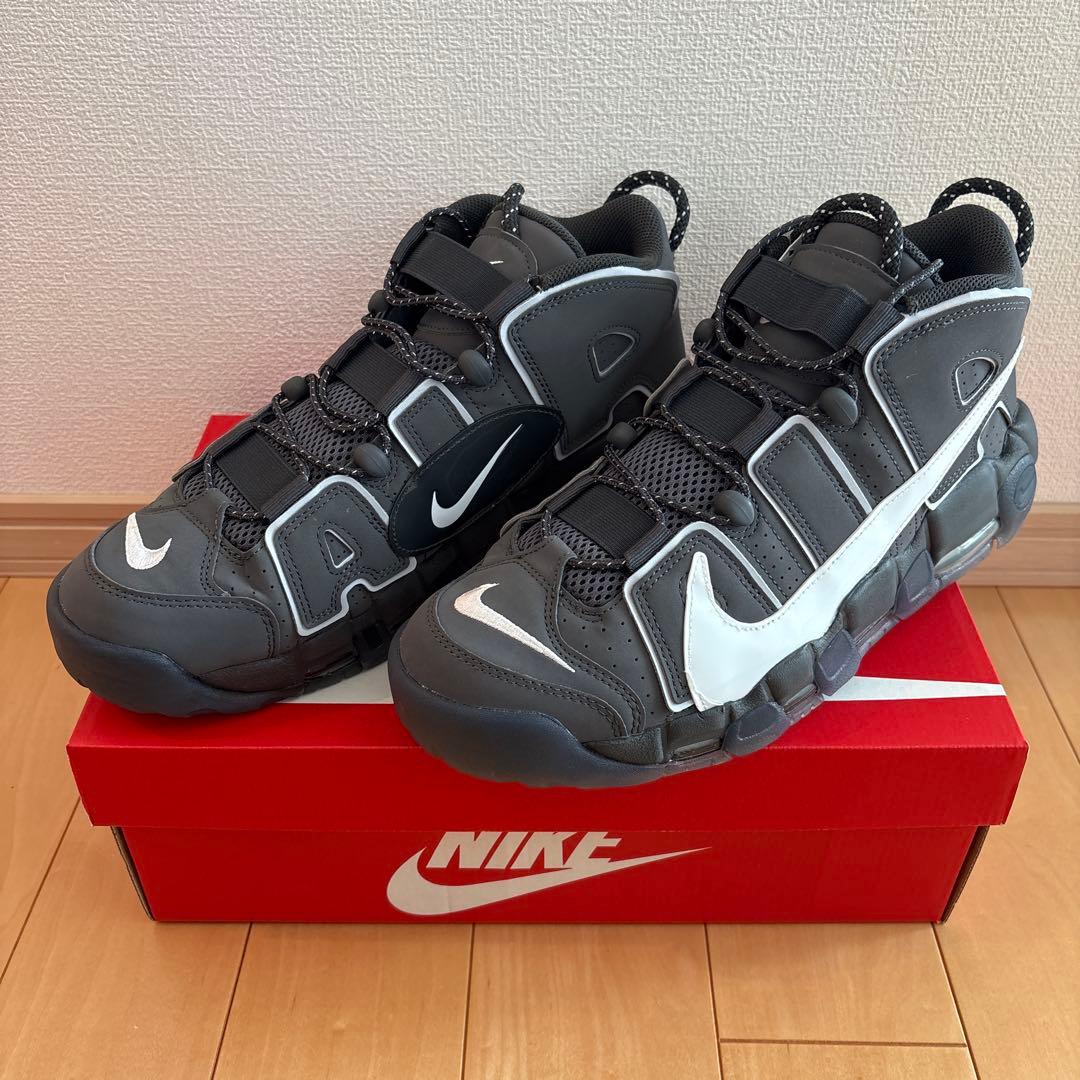 新品未使用　Nike バスケットボールシューズ グレー/ホワイト