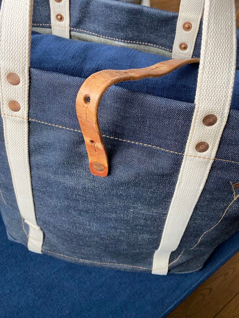 RRL ダブルアールエル デニムトートバッグ