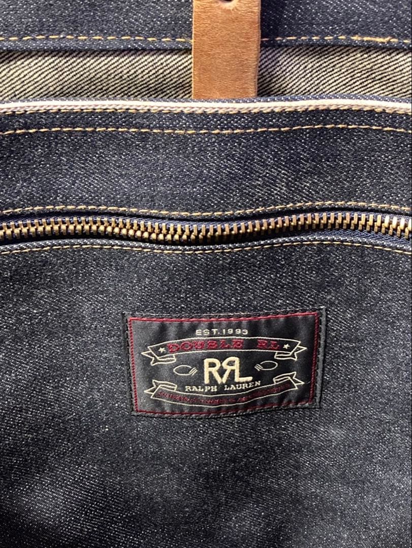 RRL ダブルアールエル デニムトートバッグ