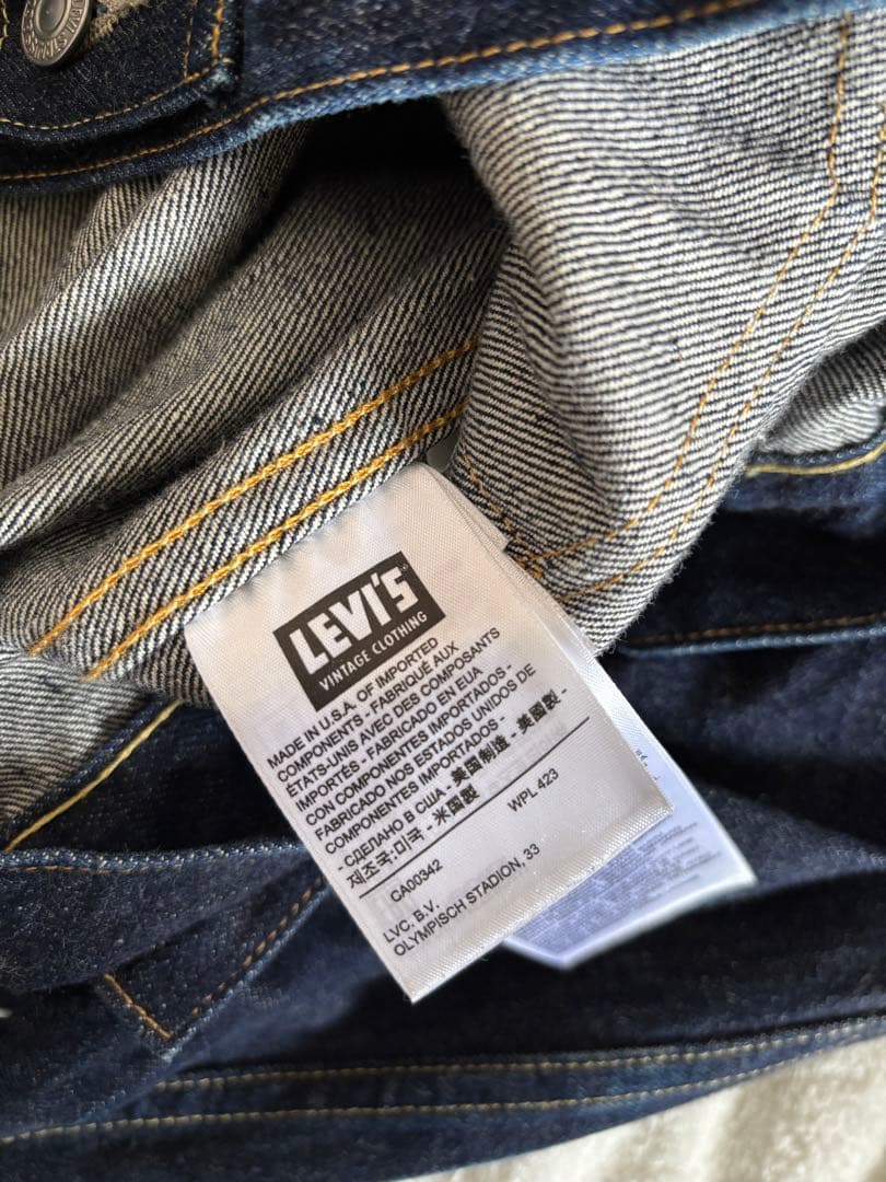 【米国製ホワイトオーク】リーバイス LEVI’S LVC セカンド 507