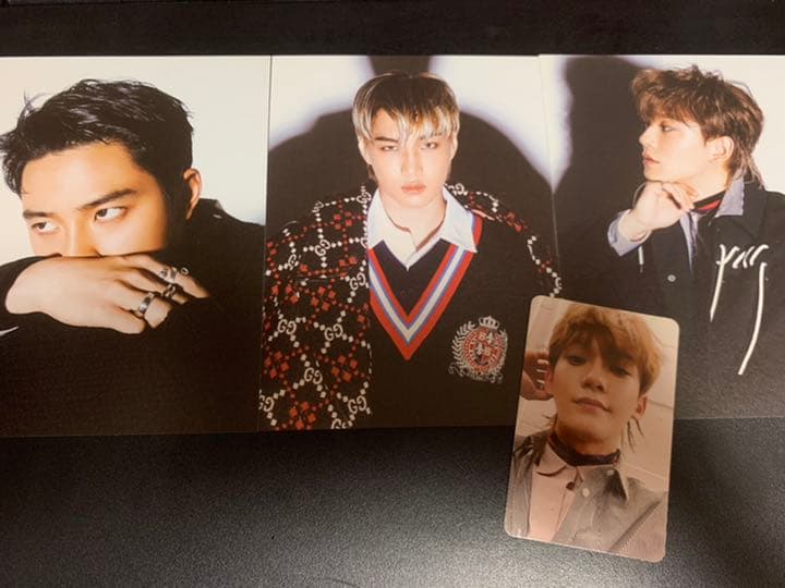 EXO Don't mess up my Tempo 3種 トレカ ポスカ