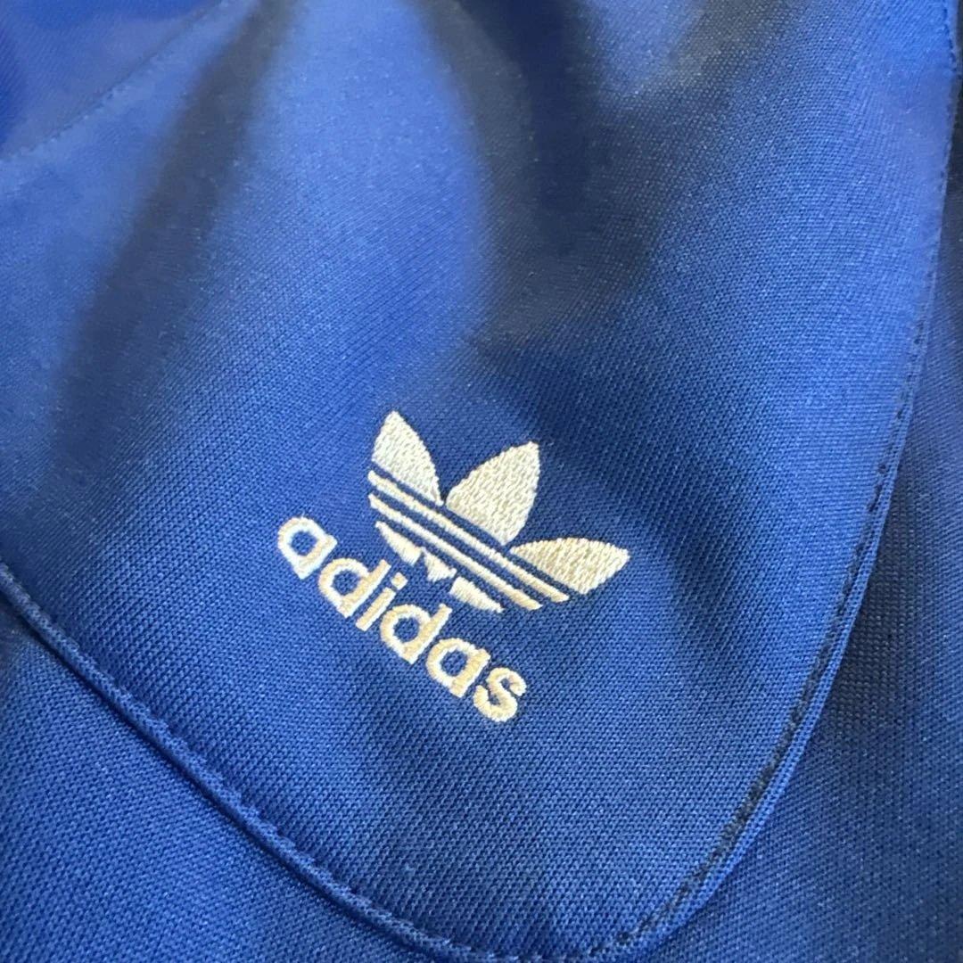 レア★adidasアディダス ジャージパンツ 青ブルー