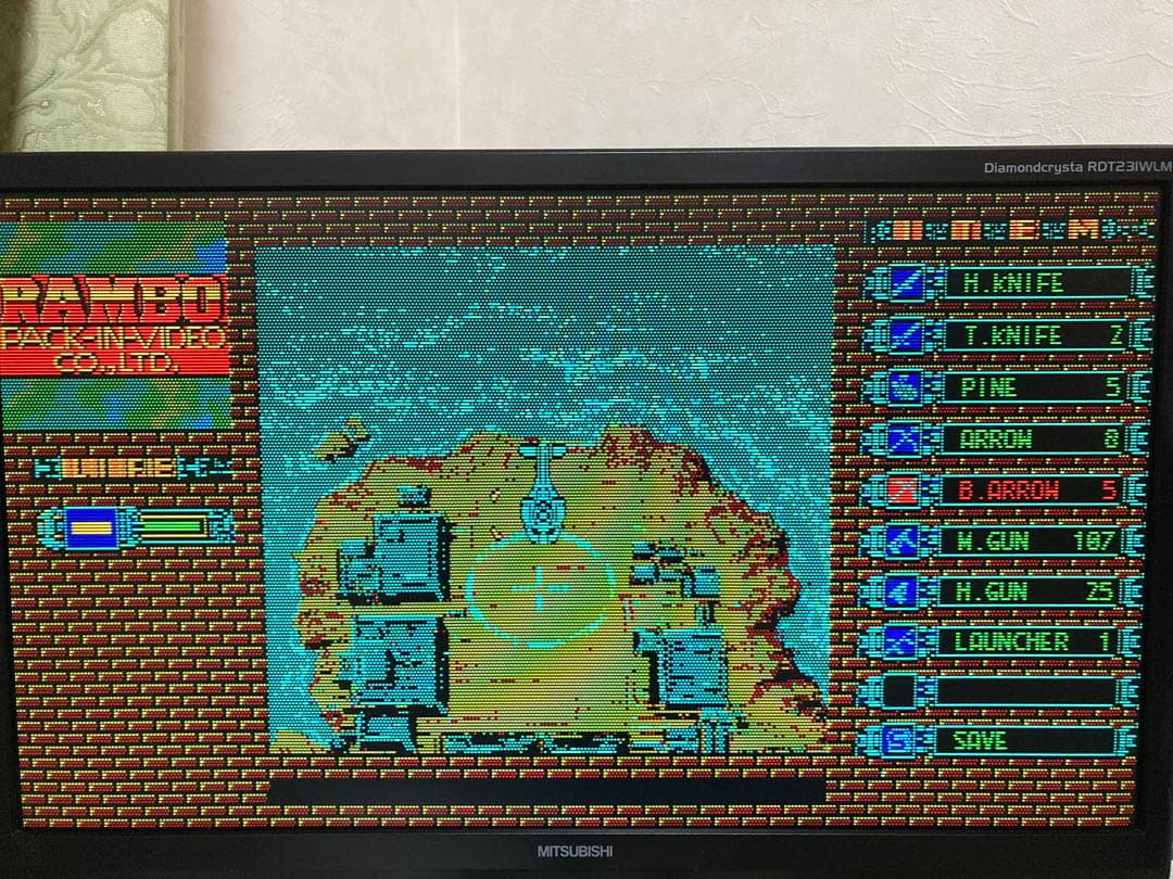 動作確認済 PC-8801mkIISR以降　スーパーランボー