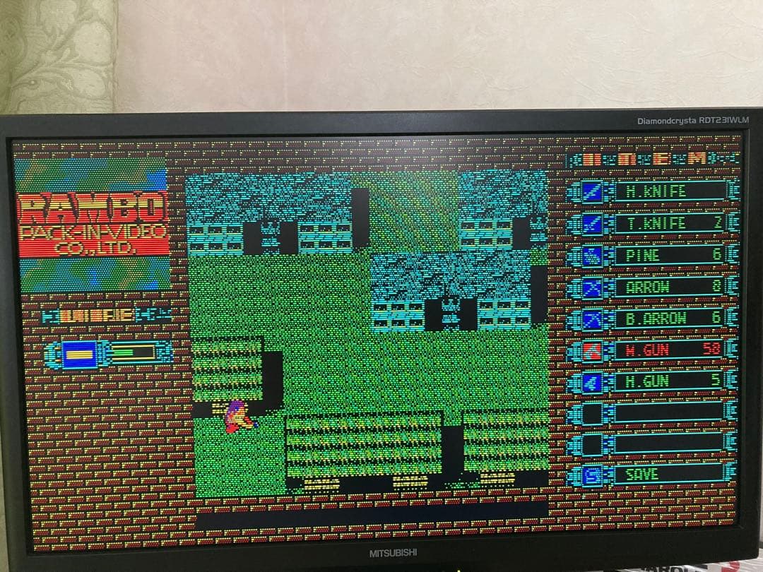 動作確認済 PC-8801mkIISR以降　スーパーランボー