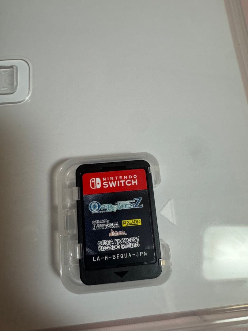 オーバーレクイエムズ Switch 乙女ゲーム オトメイト　ソフト　オバレク