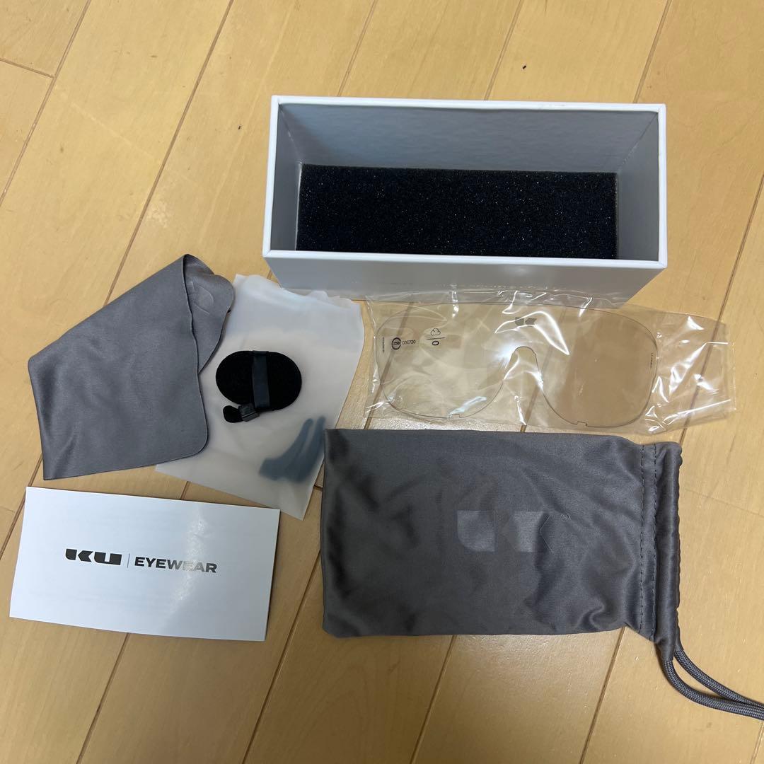Kplus zero ロードバイク サングラス黒