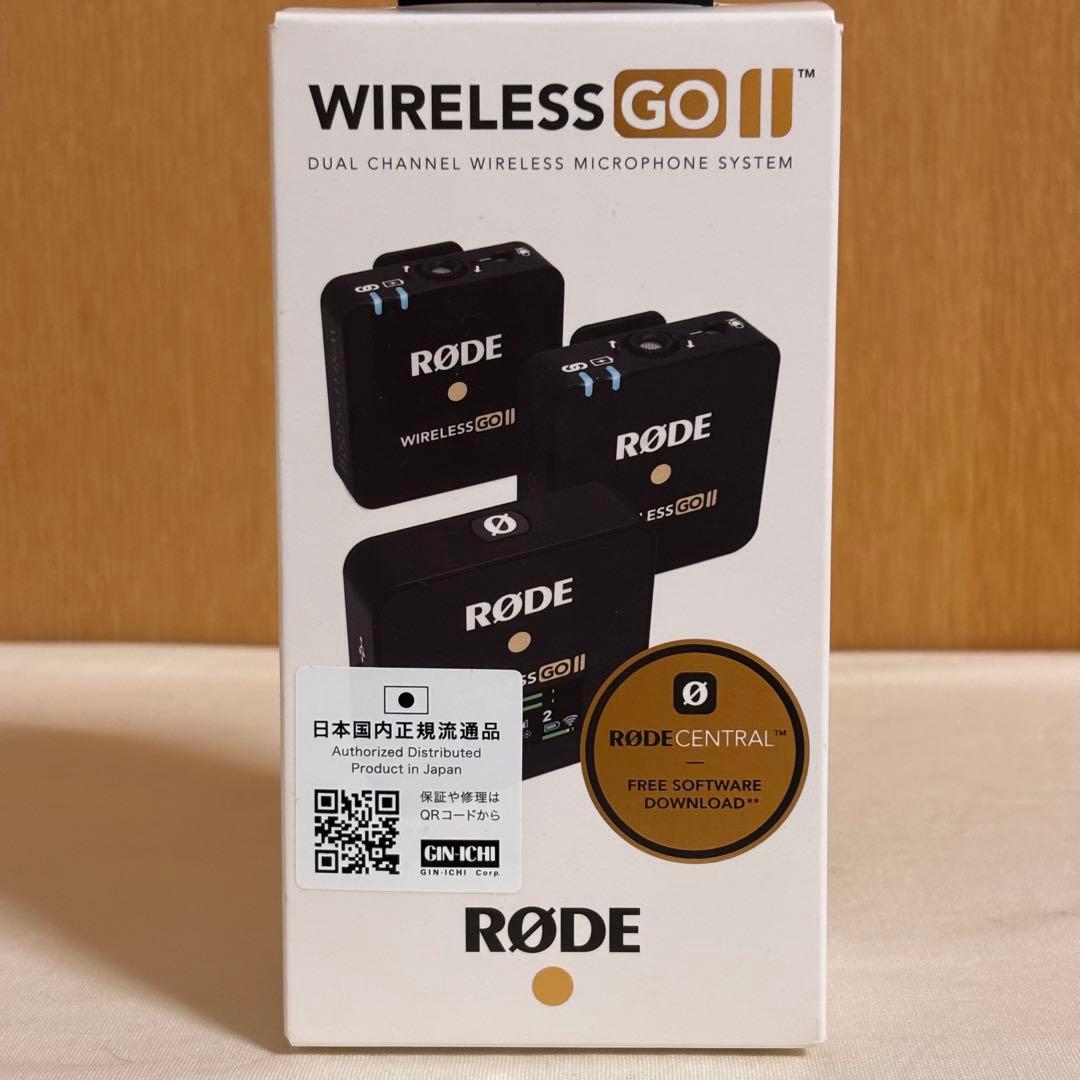 【新品未使用】 RODE WIRELESS GO II ワイヤレスマイク