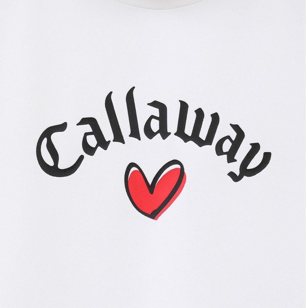 【ホワイトM】 Callaway キャロウェイ レディース 半袖 シャツ