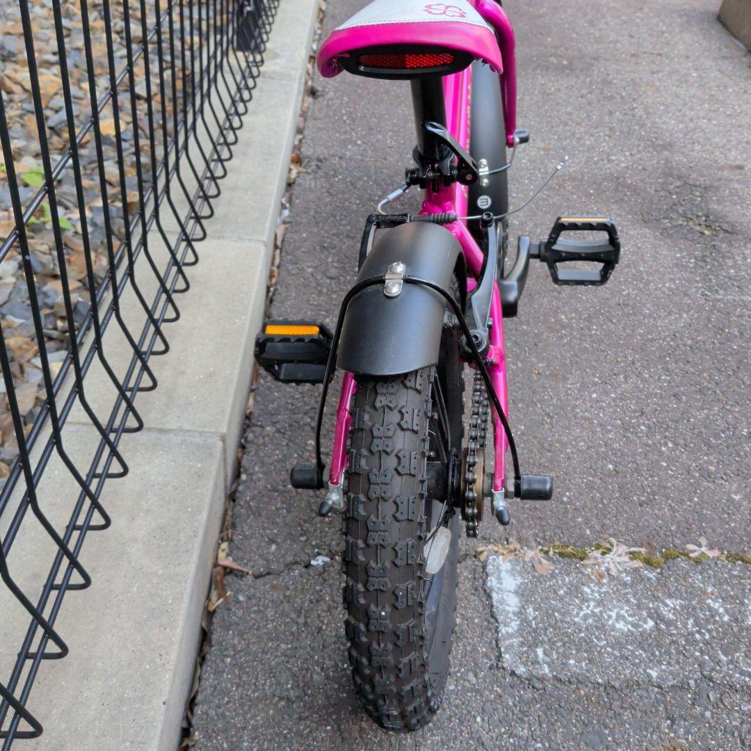 ヨツバサイクル 14インチ ピンク 美品 直接引取可