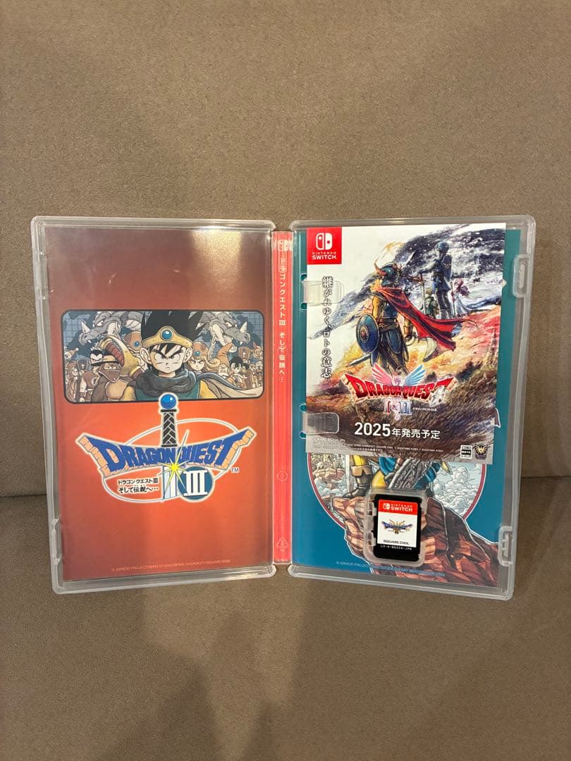 【値下げ】ドラゴンクエスト3 switchソフト + 公式ガイドブック セット