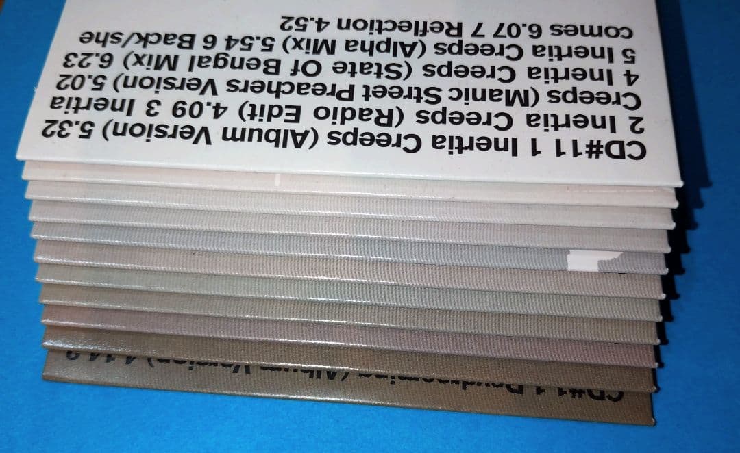 MASSIVE ATTACK, SINGLES 90/98 11枚 CD BOX