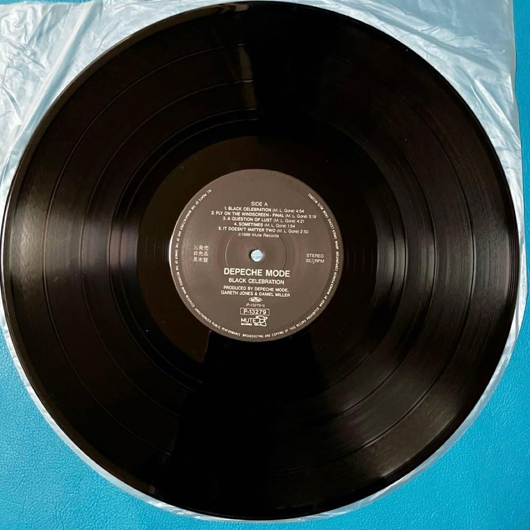 【見本盤LP】Depeche Mode 「Black Celebration」