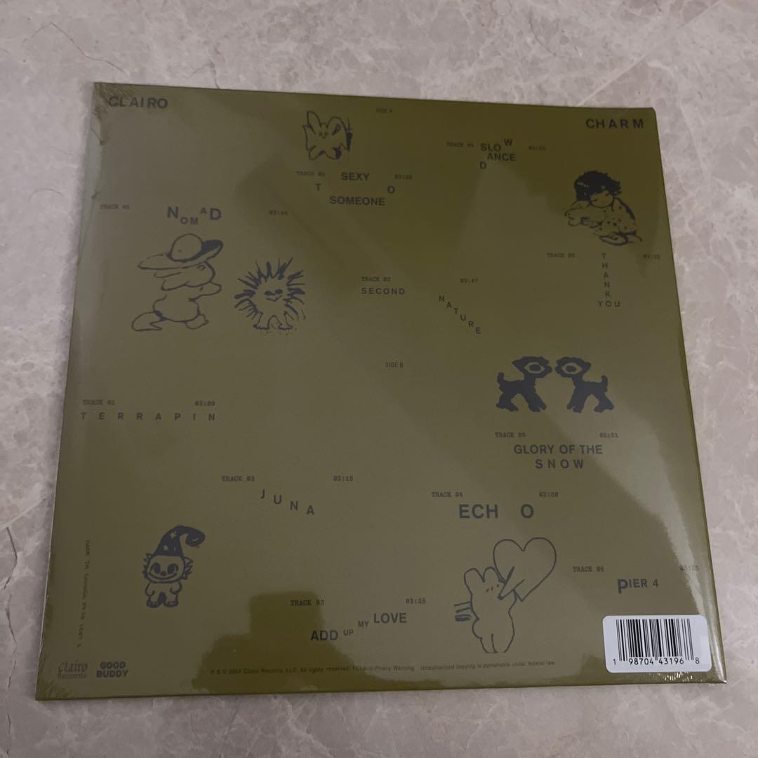 CLAIRO CHARM 三色カラー　アニバーサリー五千枚限定盤レコード
