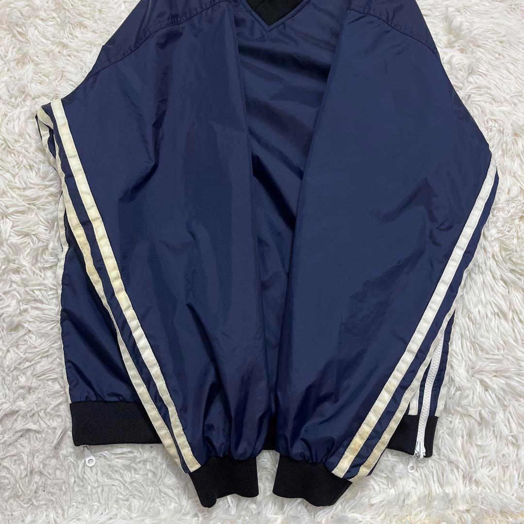 90s adidas アディダス　リバーシブル　ナイロン ピステ　国旗タグ